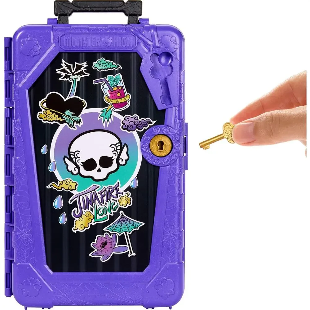 Monster High Skulltimate Secrets Gore-Geous Oasis Jinafire Long Doll NIB